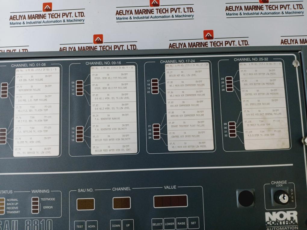 Norcontrol Sau8810 Signal Acquisition Unit Vt25-373-99/X9