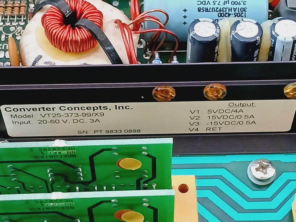 Norcontrol Sau8810 Signal Acquisition Unit Vt25-373-99/X9