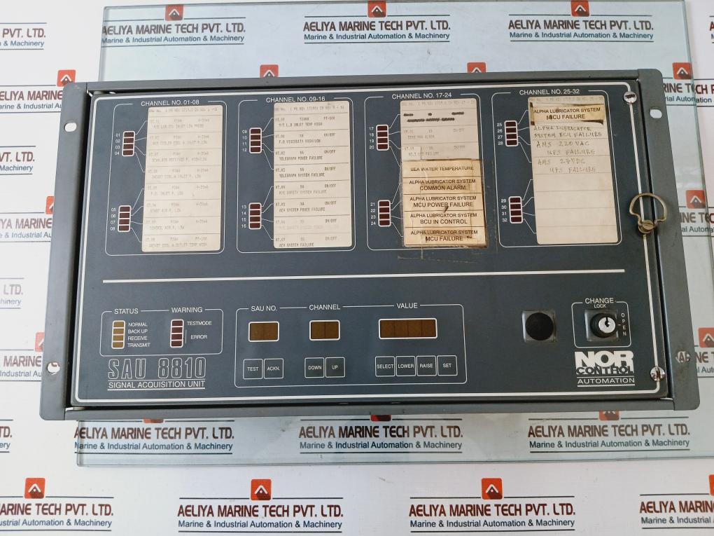 Norcontrol Sau 8810 Signal Acquisition Unit Vt25-373-99/X9 20-60V