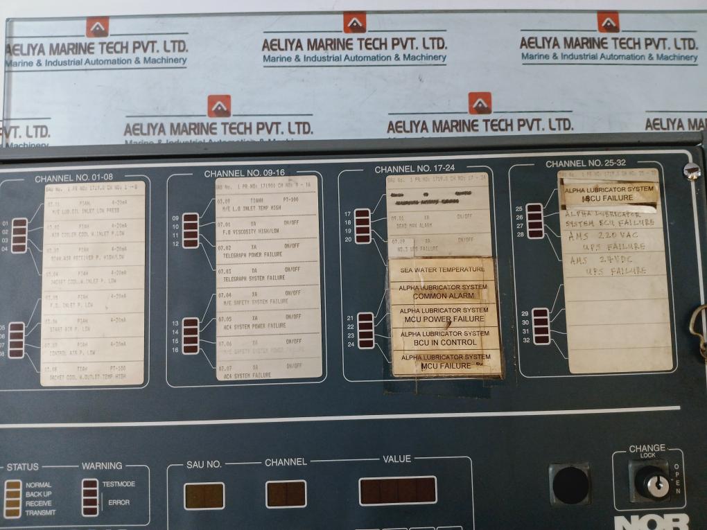 Norcontrol Sau 8810 Signal Acquisition Unit Vt25-373-99/X9 20-60V