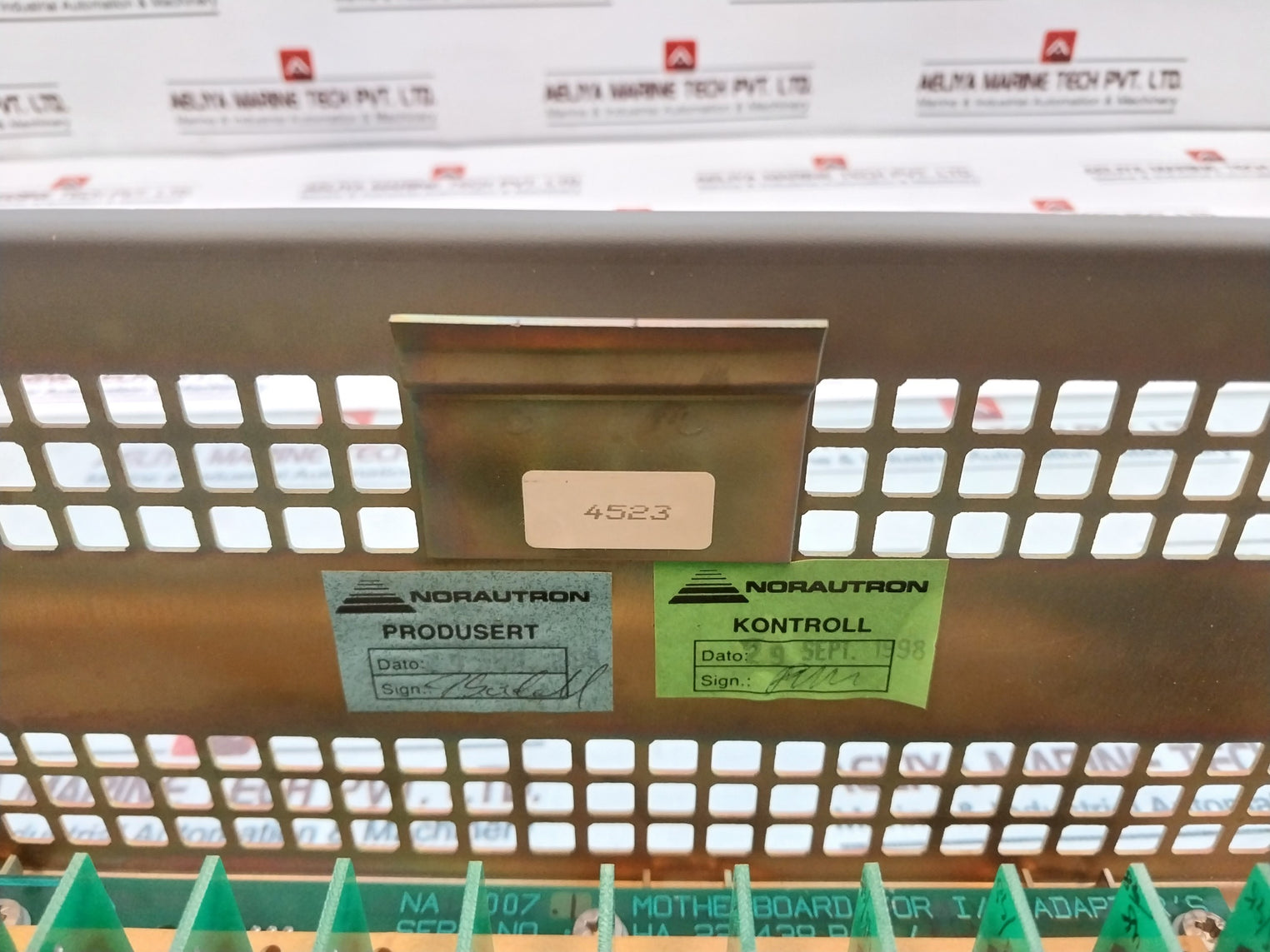 Norcontrol Sau 8810 Signal Acquisition Unit Vt25-373-99/X9