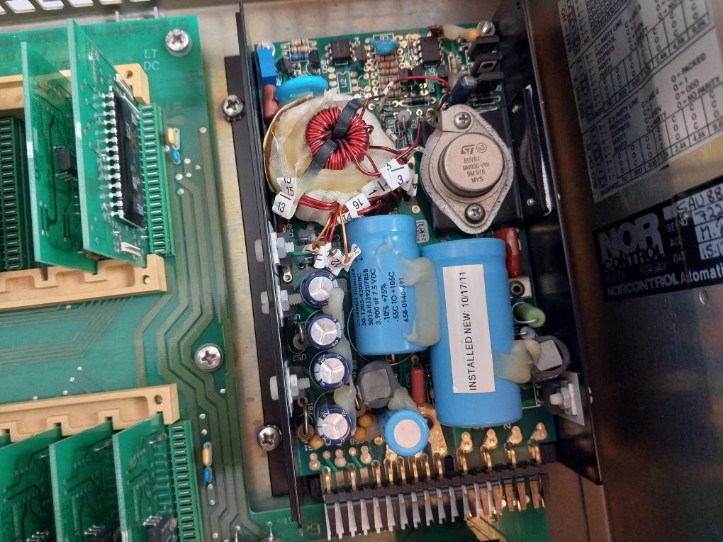 Norcontrol Sau 8810 Signal Acquisition Unit Vt25-373-99/X9 20-60V Dc 3A