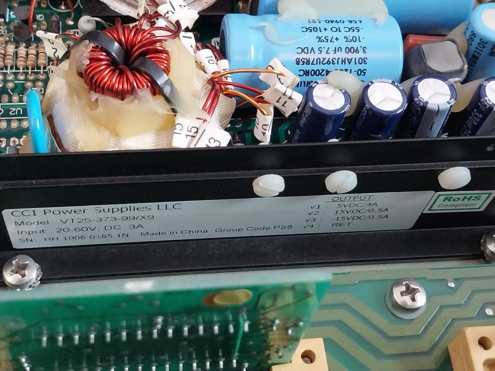 Norcontrol Sau 8810 Signal Acquisition Unit Vt25-373-99/X9 20-60V Dc 3A