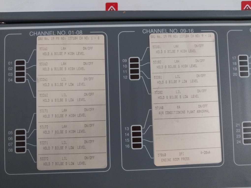 Norcontrol Sau 8810 Signal Acquisition Unit Vt25-373-99/X9 20-60V Dc 3A