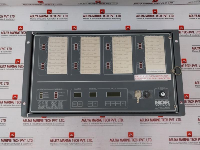 Norcontrol Sau 8810 Signal Acquisition Unit Vt25-373-99/X9 20-60V Dc @ 3A Ha220438