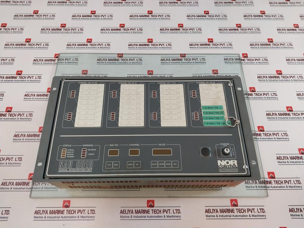 Norcontrol Sau 8810 Signal Acquisition Unit Vt25-373-99/X9 3A 20-60Vdc