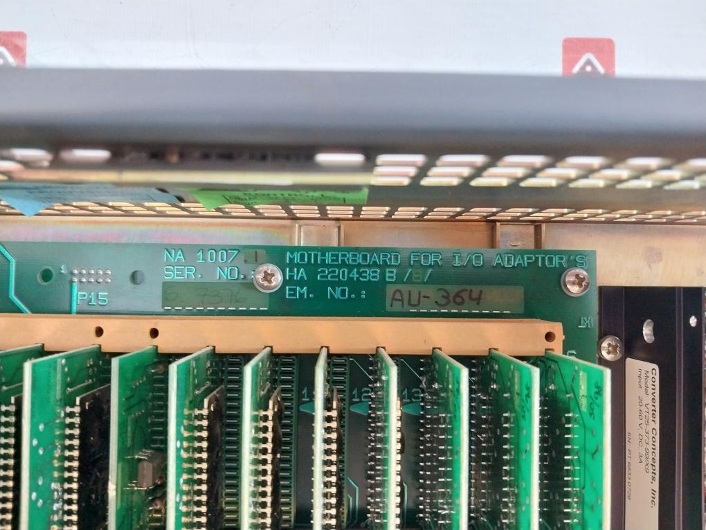 Norcontrol Sau 8810 Signal Acquisition Unit Vt25-373-99/X9 3A 20-60Vdc