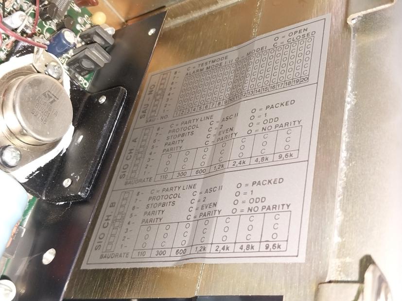 Norcontrol Sau 8810 Signal Acquisition Unit Vt25-373-99/X9 3A 20-60Vdc