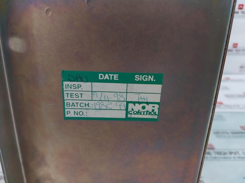 Norcontrol Sau 8810 Signal Acquisition Unit Vt25-373-99/X9 3A 20-60Vdc