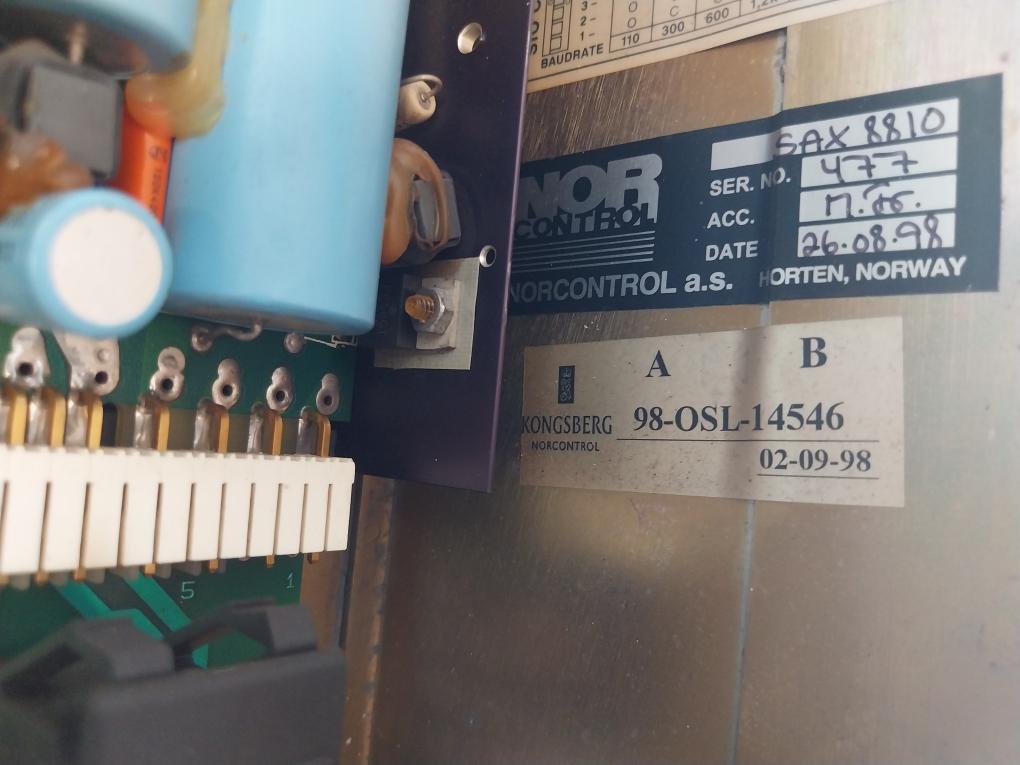 Norcontrol Sax 8810 Signal Acquisition Unit