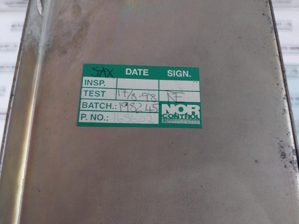 Norcontrol Sax 8810 Signal Acquisition Unit