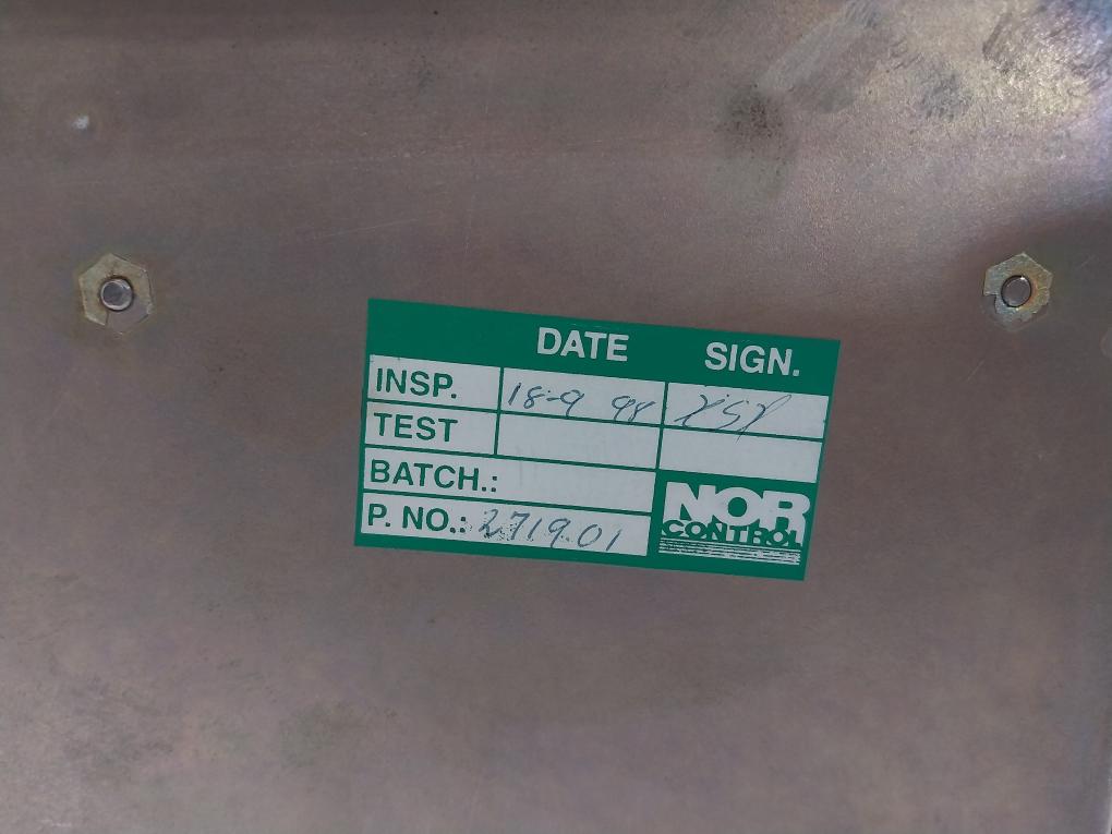Norcontrol Ssu 8810 Safety System Unit 8200049