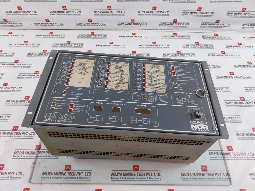Norcontrol Ssu 8810 Safety System Unit 8200049 Used