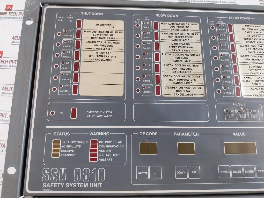 Norcontrol Ssu 8810 Safety System Unit 8200049