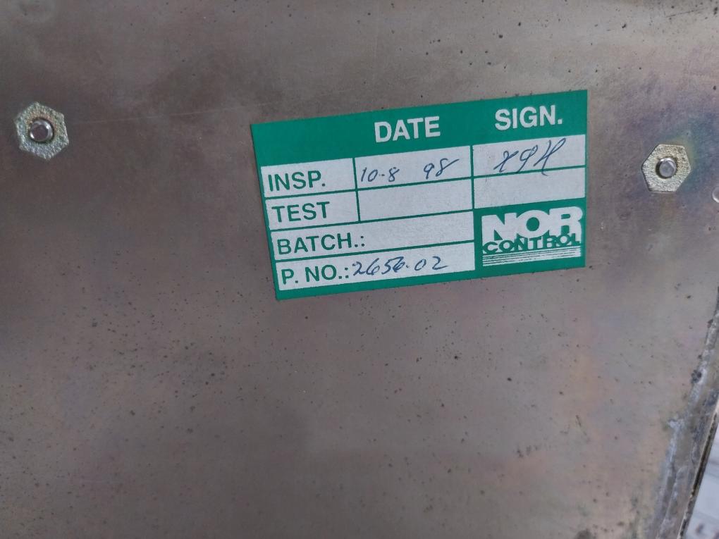 Norcontrol Ssu 8810 Safety System Unit 8200049 Used