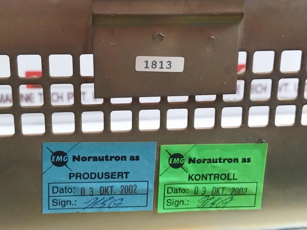 Norcontrol Ssu 8810 Safety System Unit Ha334816A