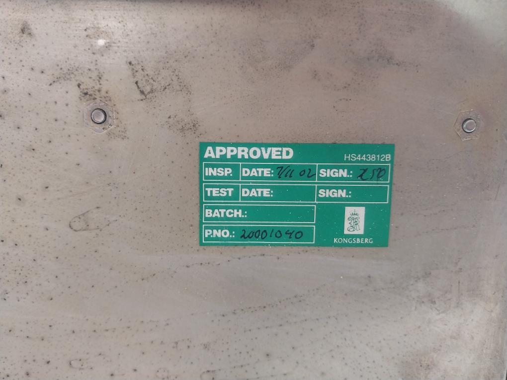 Norcontrol Ssu 8810 Safety System Unit Ha334816A