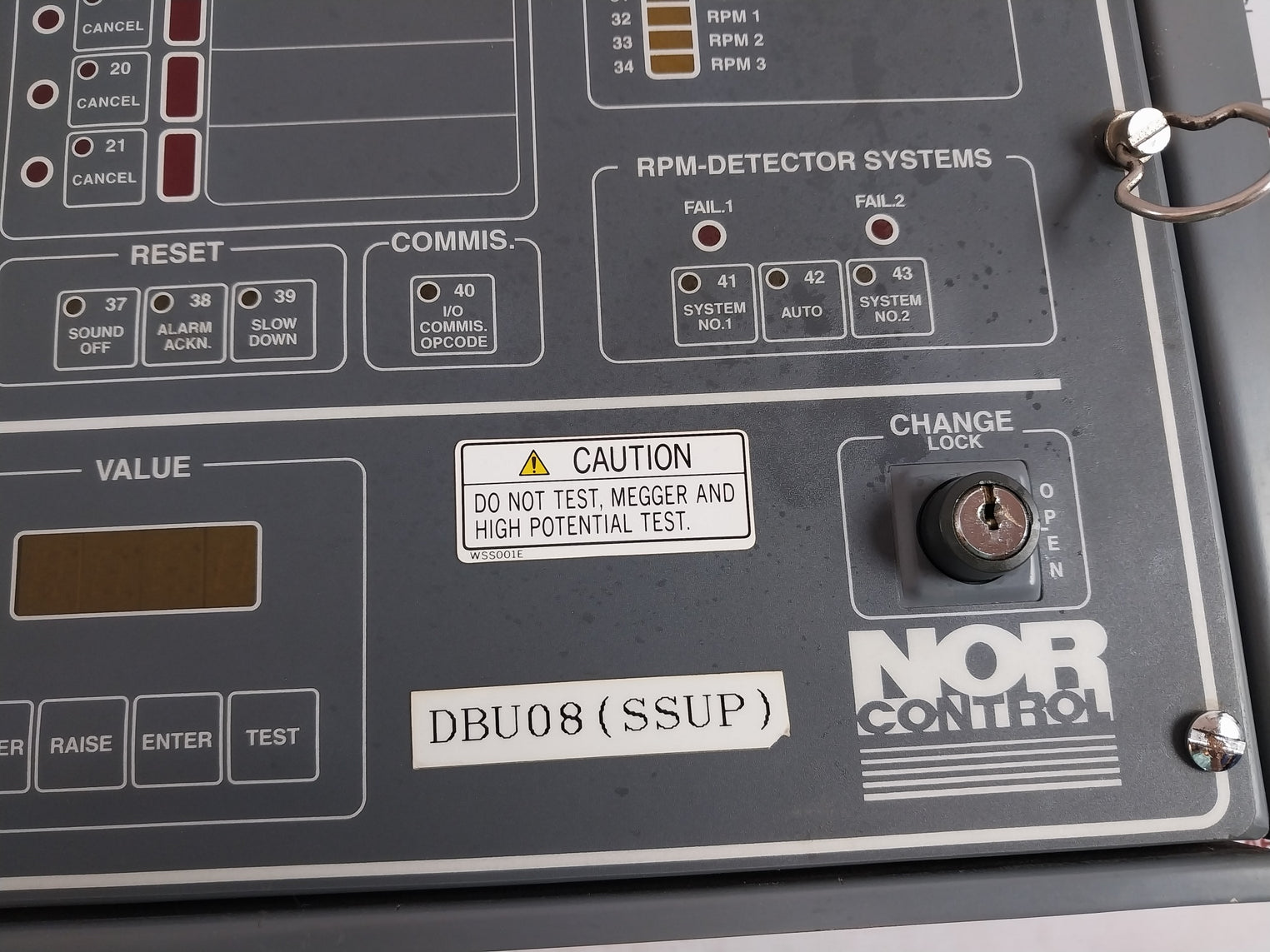 Norcontrol Ssu 8810 Safety System Unit Ha334816A 110/220Vac