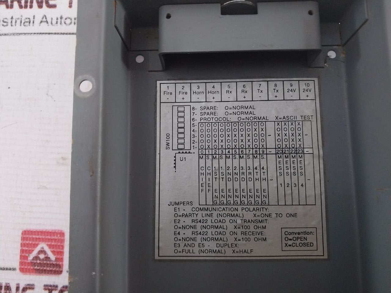 Norcontrol Watch Calling Unit Ha331949A / / A