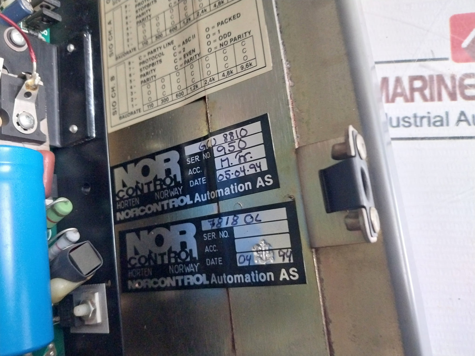 Norcontrol Gcu 8810 Generator Control Unit 1198,01