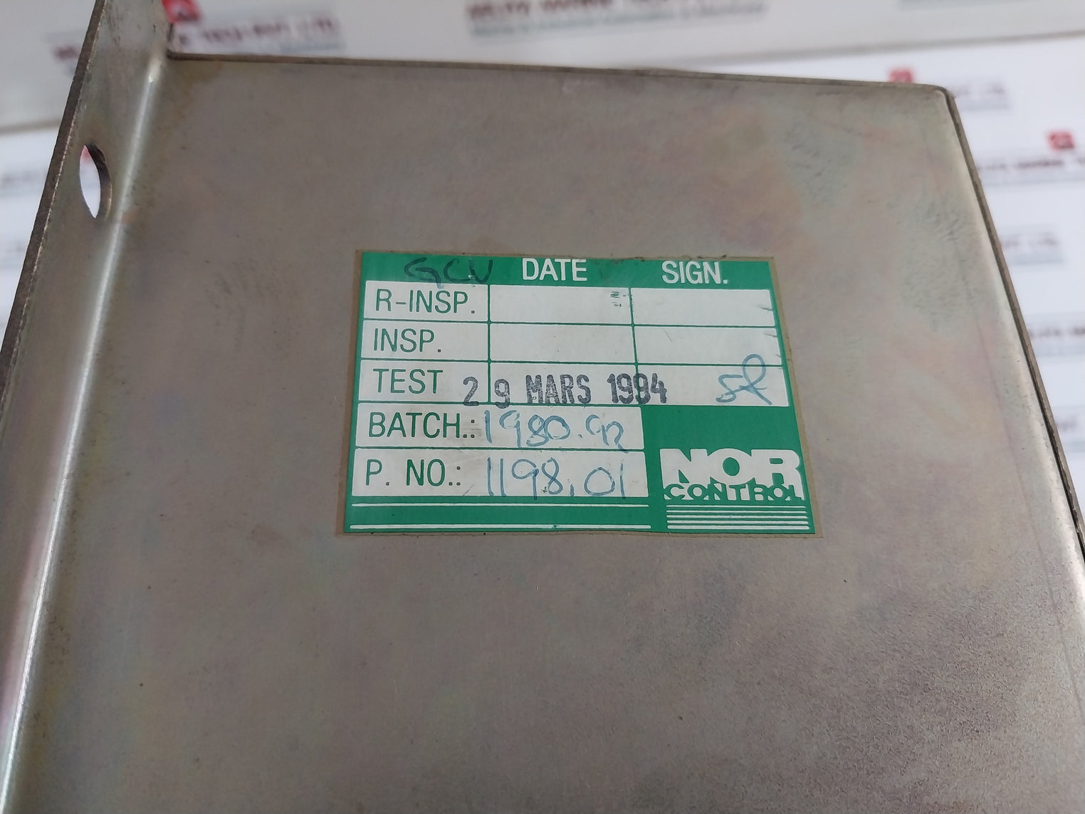 Norcontrol Gcu 8810 Generator Control Unit 1198,01