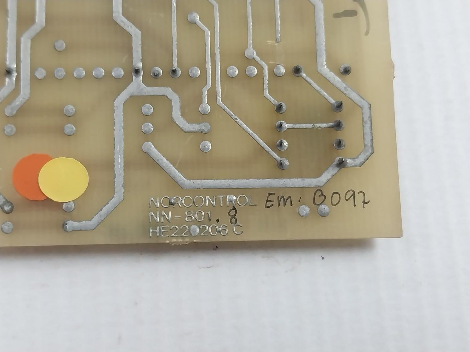 Norcontrol Nn-801.8 Digital Input/Output Adaptor Pcb