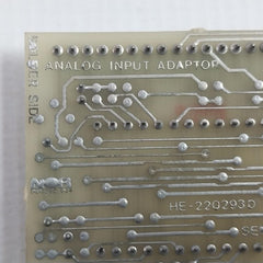 Norcontrol Nn-832.2 Analog Input Adaptor Pcb