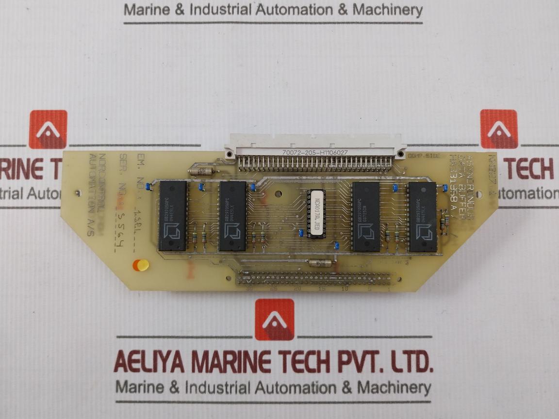 Norcontrol Nn827.1 Asynchronous Data Buffer Pcb