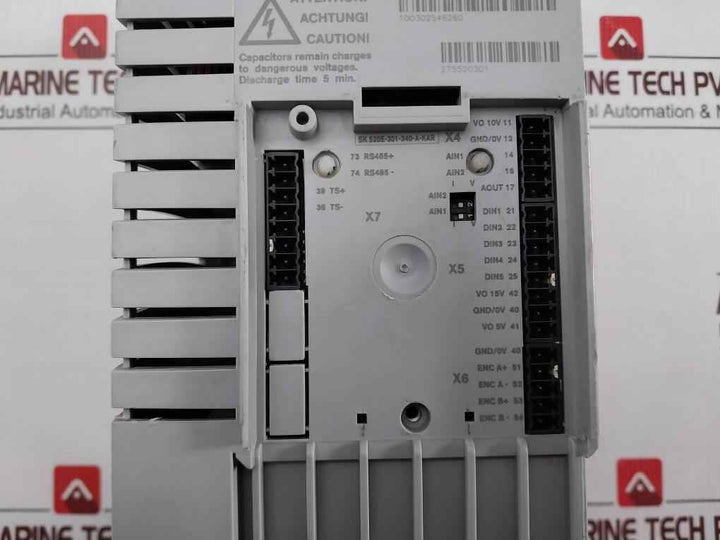 Nordac Sk 520e-301-340-a-kar 3-ph Control Cabinet Inverter 275520301 1.6r2 Kar