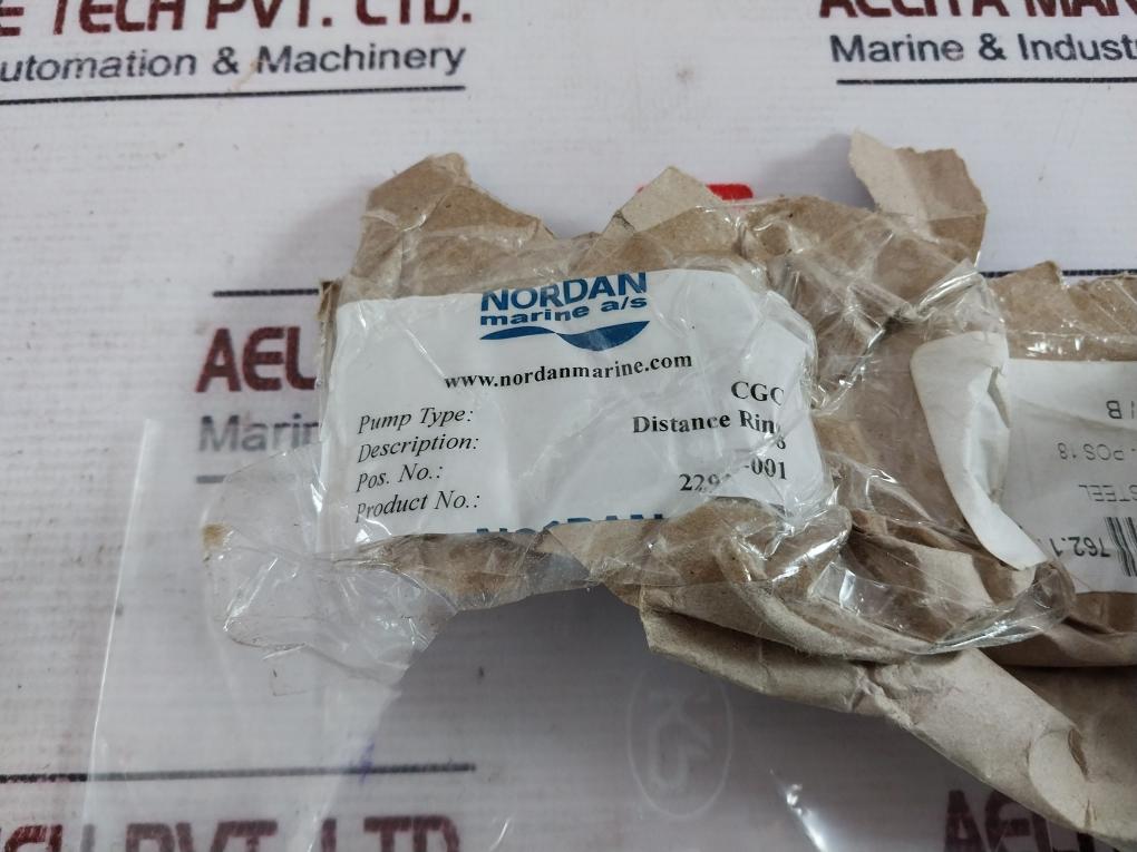 Nordan Marine Stainless Steel Distance Ring For Cgc Type Pump