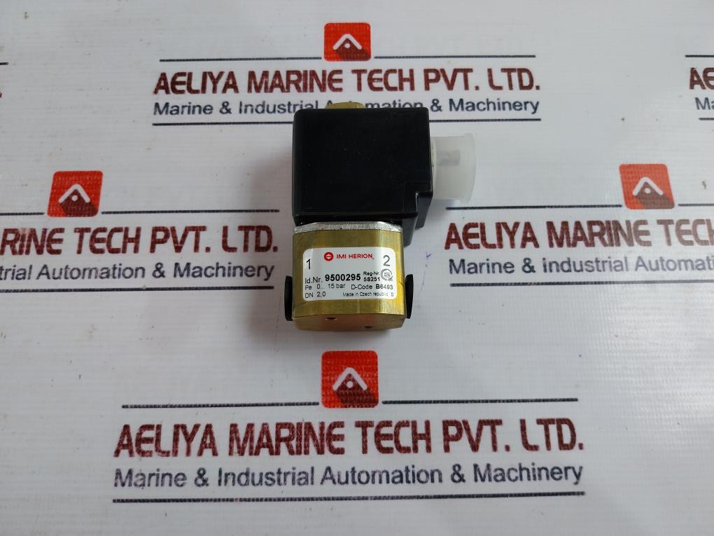 Norgren 9500295 Direct Solenoid Actuated Poppet Valve 230v 40-60 Hz 7-0800-52824