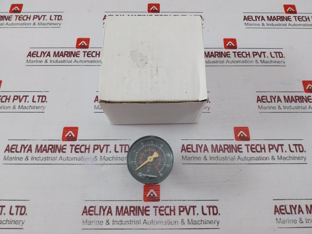 Norgren Pressure Gauge 0-160 Psi 0-11 Bar 0-1.1 Mpa