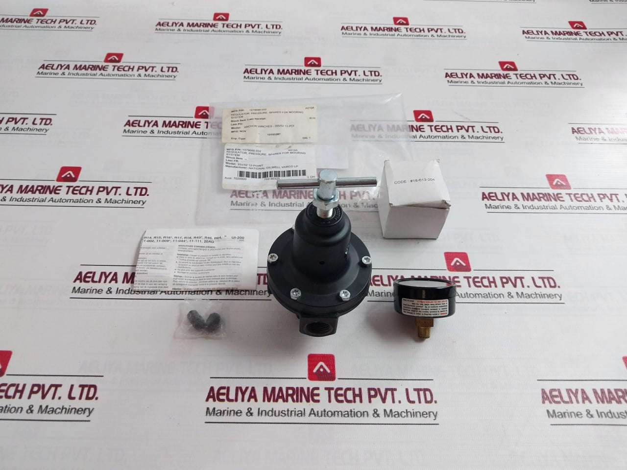 Norgren 11-002-067 Air Pressure Regulator Set 400Psig 80°C 0 To 160Psi Z0903