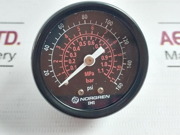 Norgren 11-002-067 Air Pressure Regulator Set 400Psig 80°C 0 To 160Psi Z0903