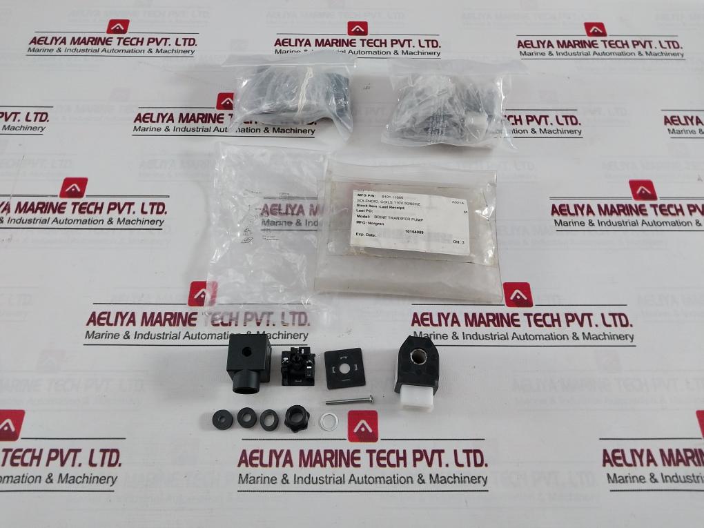 Norgren 1258133 Solenoid Coils Device Socket Set 110V 50Hz 7W A021A 2+Pe