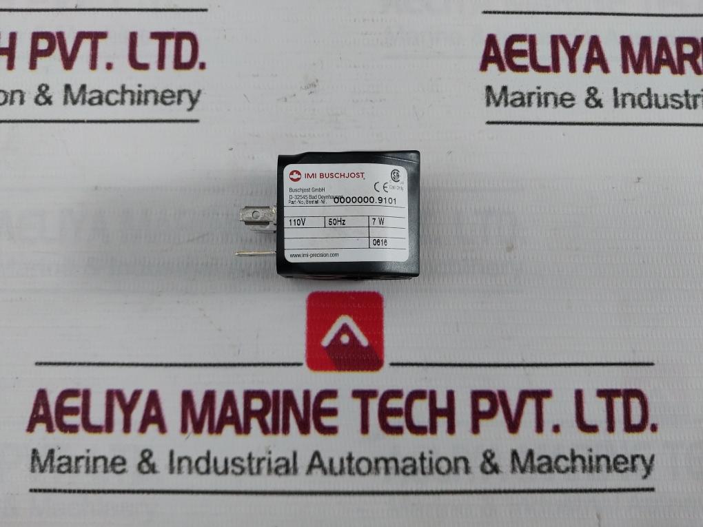 Norgren 1258133 Solenoid Coils Device Socket Set 110V 50Hz 7W A021A 2+Pe