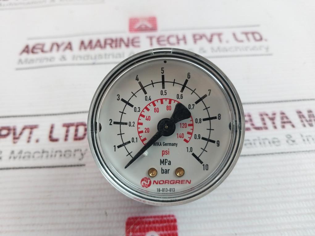 Norgren 18-013-013 Pressure Gauge 0 – 140Psi