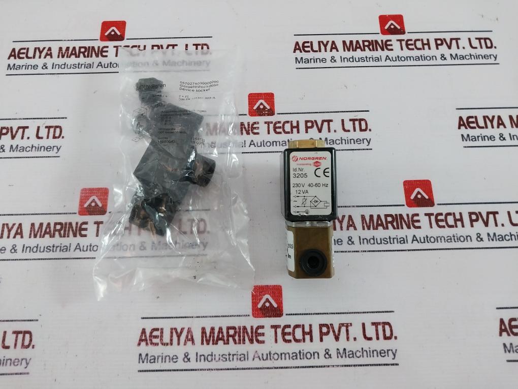 Norgren 9500295 2/2 Direct Solenoid Actuated Poppet Valve 230V 40-60Hz