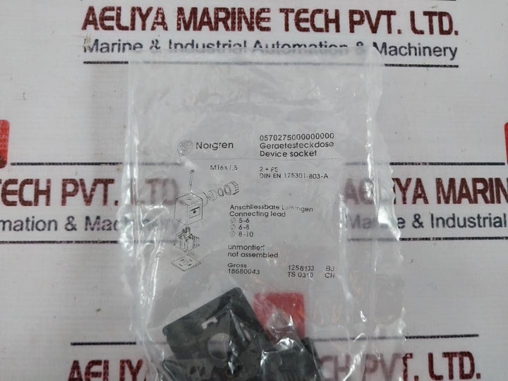 Norgren 9500295 2/2 Direct Solenoid Actuated Poppet Valve 230V 40-60Hz