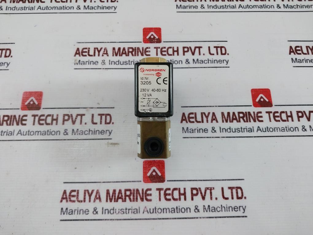 Norgren 9500295 2/2 Direct Solenoid Actuated Poppet Valve 230V 40-60Hz