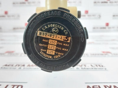 Norgren B12-421-a3sa Pneumatic Filter Regulator 2992-02