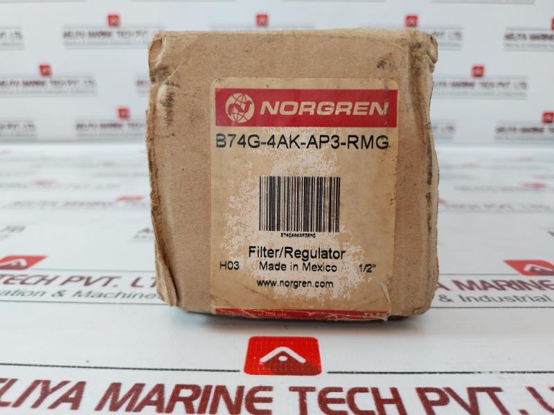 Norgren B74g-4ak-ap3-rmg Excelon Filter/regulator 0.3-10 Bar