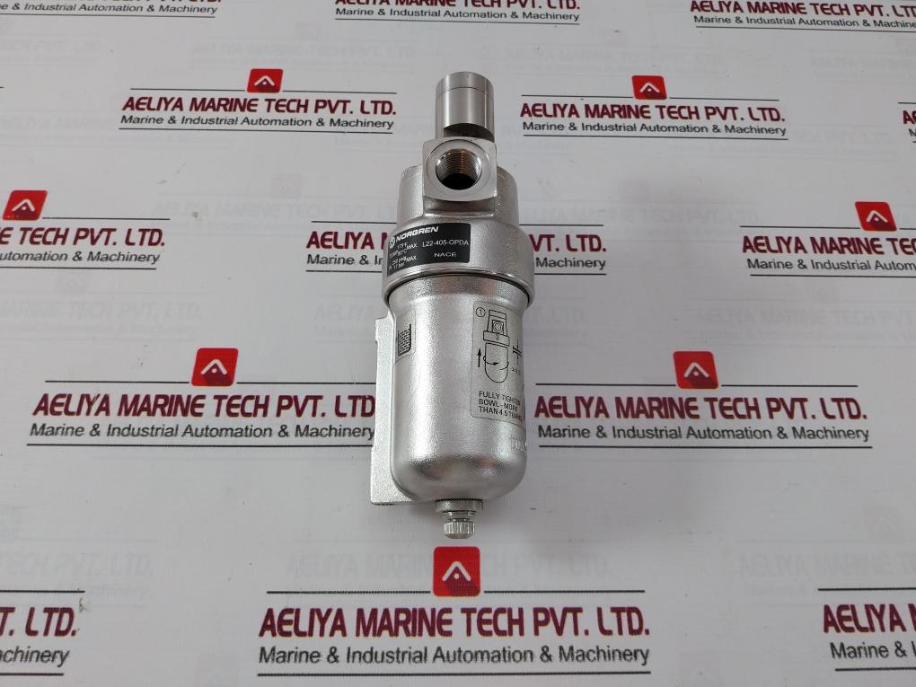 Norgren L22-405-opda Oil Fog Lubricator 250 Psig 17 Bar 175 F 80 C