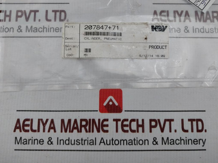Norgren Pneumatic Cylinder Su/11Rl0171/00A 250Psi