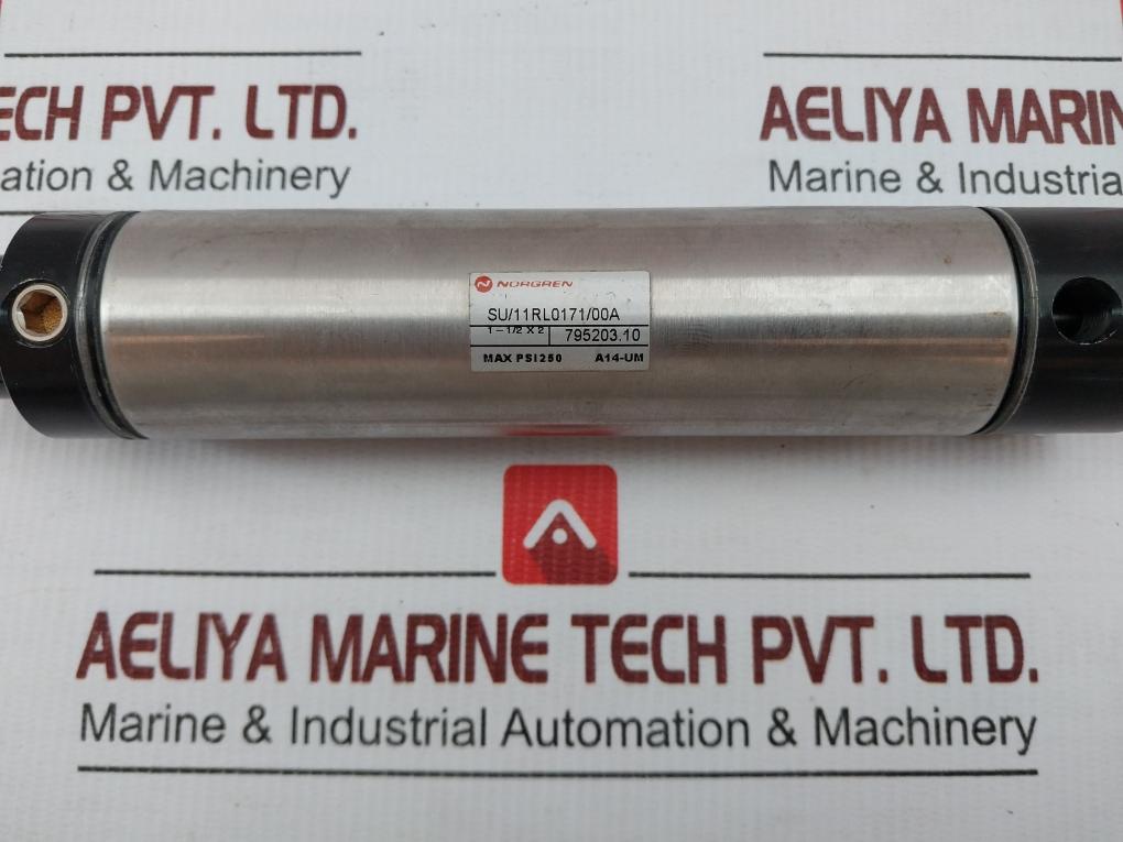 Norgren Pneumatic Cylinder Su/11Rl0171/00A 250Psi