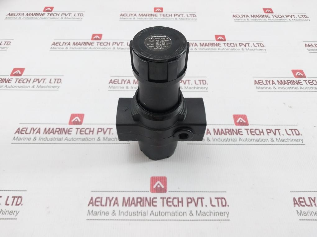 Norgren R17-800-rnla Air Pressure Regulator 21Bar Inlet 8.6Bar Outlet