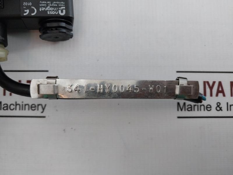 Norgren Spdk/8590 Solenoid Valve Coil Assembly With A Valve Block Cat 24V Dc