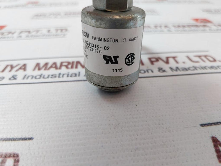 Norgren U241316-02 Push To Connect/Release 24Vdc
