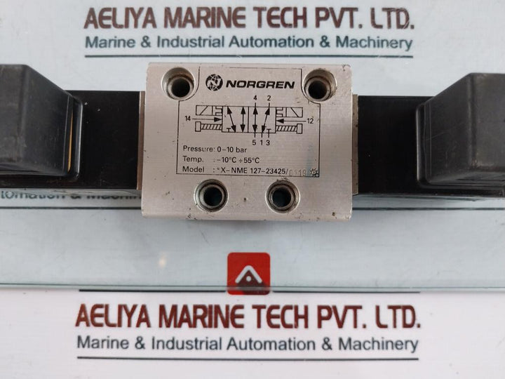 Norgren X-NME 127-23425/0119 Solenoid Valve 0-10 Bar