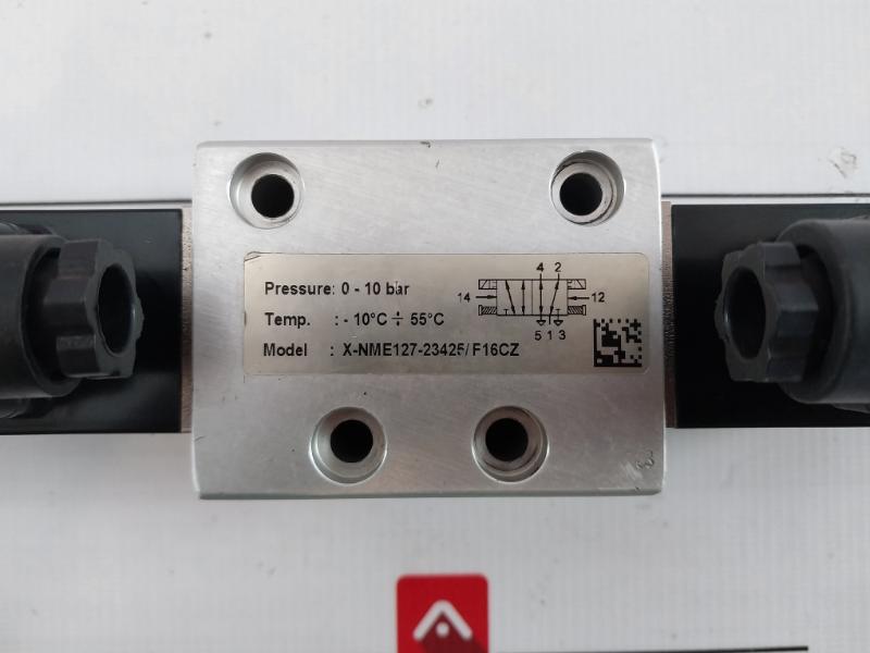 Norgren X-nme127-23425/F16Cz Solenoid Valve 0-10 Bar 0,63A 24V 100%Ed F6N